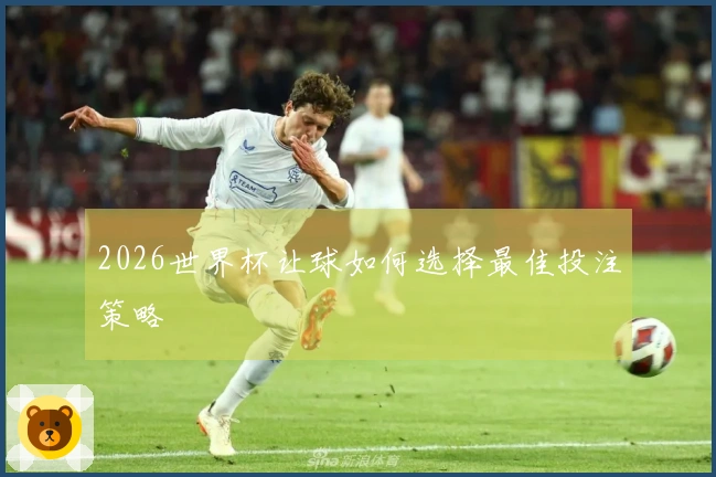 2026世界杯让球如何选择最佳投注策略